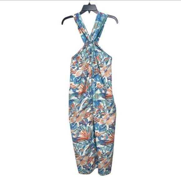 New FAHERTY Bay Twist Dress in Paradise Blossom Floral Size S - Picture 7 of 13